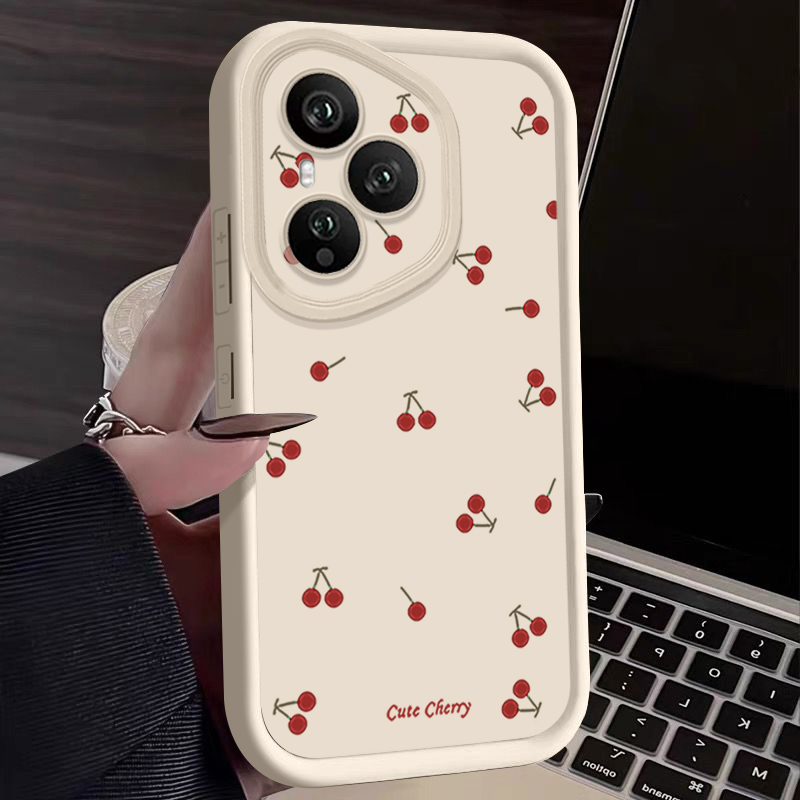 Mini Red Cherry Printed Soft T - đánh giá và giá Phone Cases Cherry