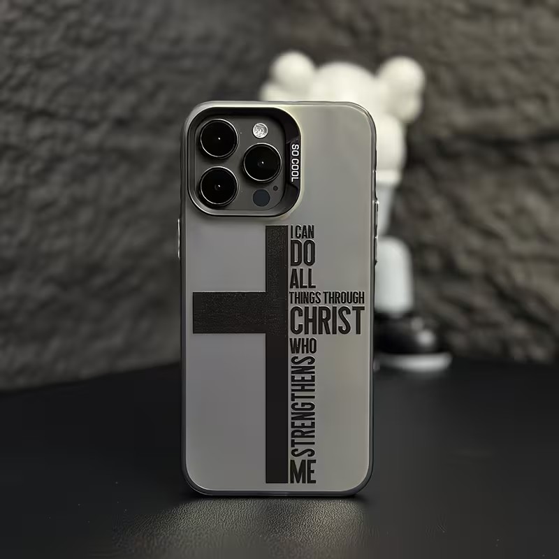 Anti Fingerprint Cross Bible P - đánh giá và giá Phone Cases For Iphone 16