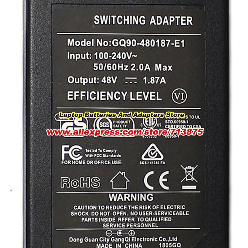 48V 1.87A 90W GQ90-480187-E1 A - đánh giá và giá Phone Cases Uk