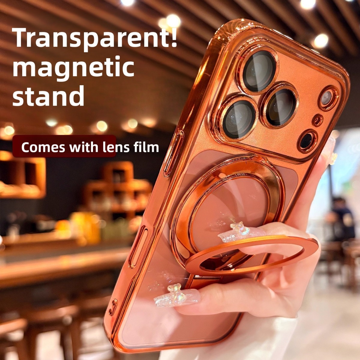 For Magsafe Magnetic Bracket P - đánh giá và giá Ring Stand Case