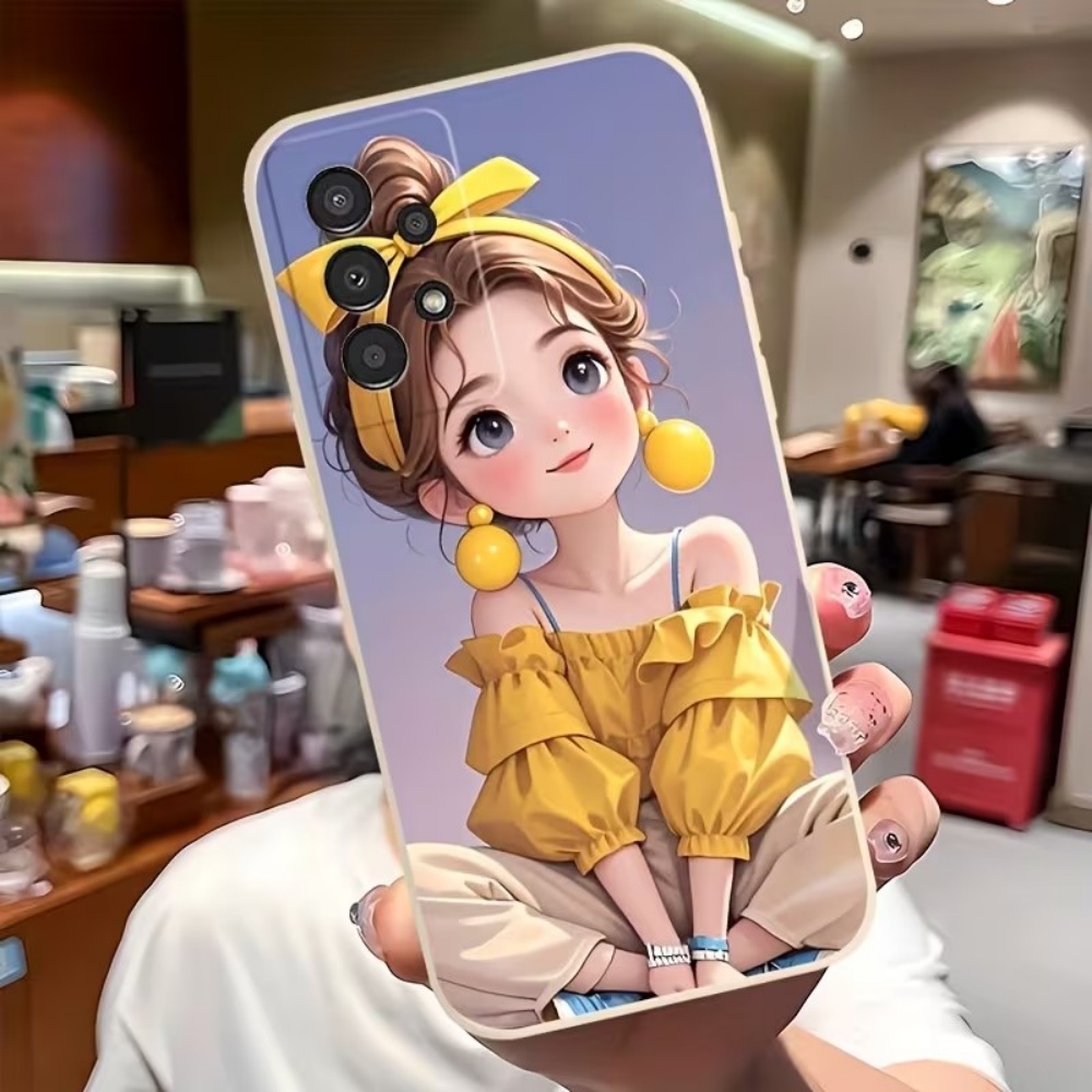 Cute Cartoon Girl Pattern Desi - đánh giá và giá Phone Cases Galaxy S26