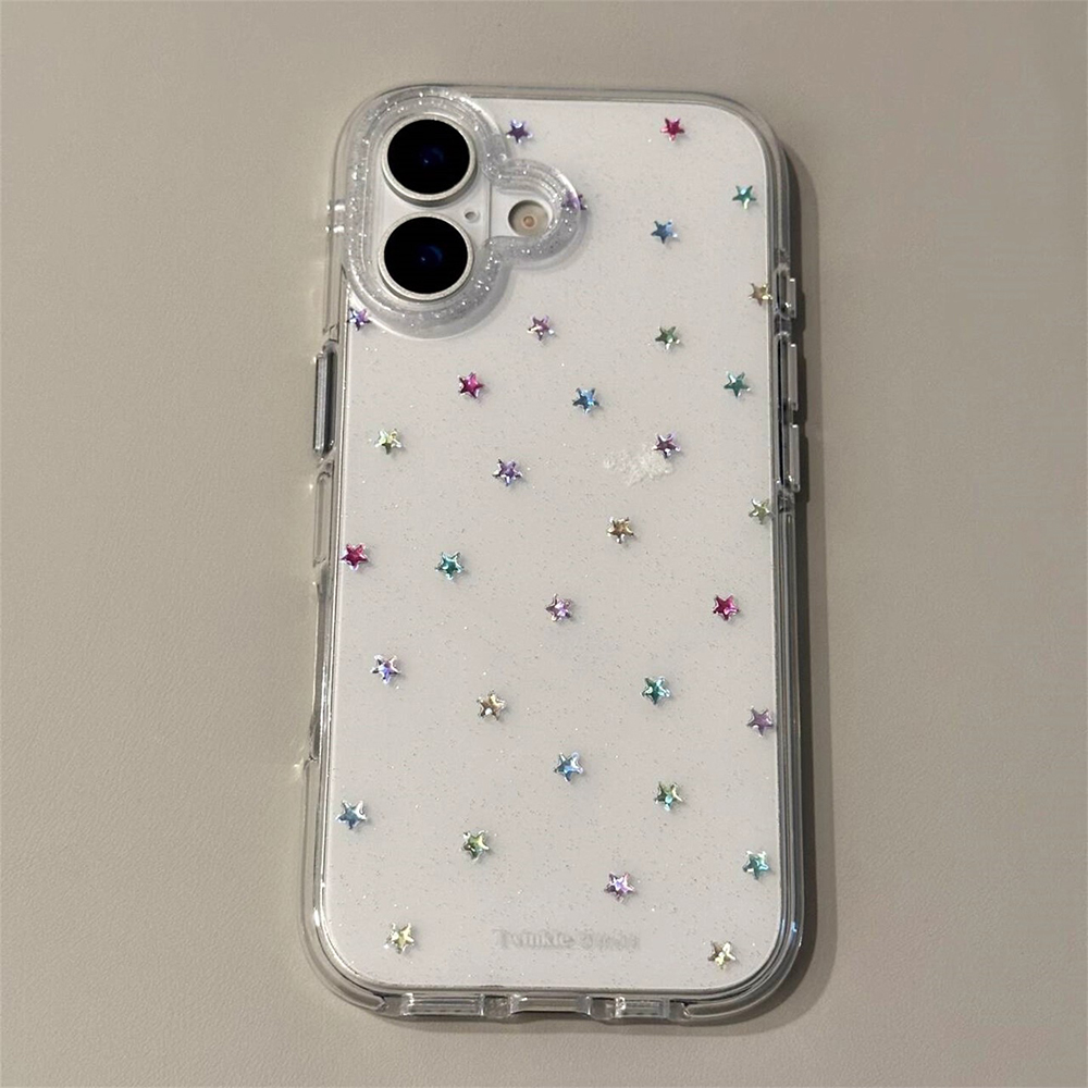 Glitter Shiny Stars Imd Transp - đánh giá và giá Phone Cases Pinterest